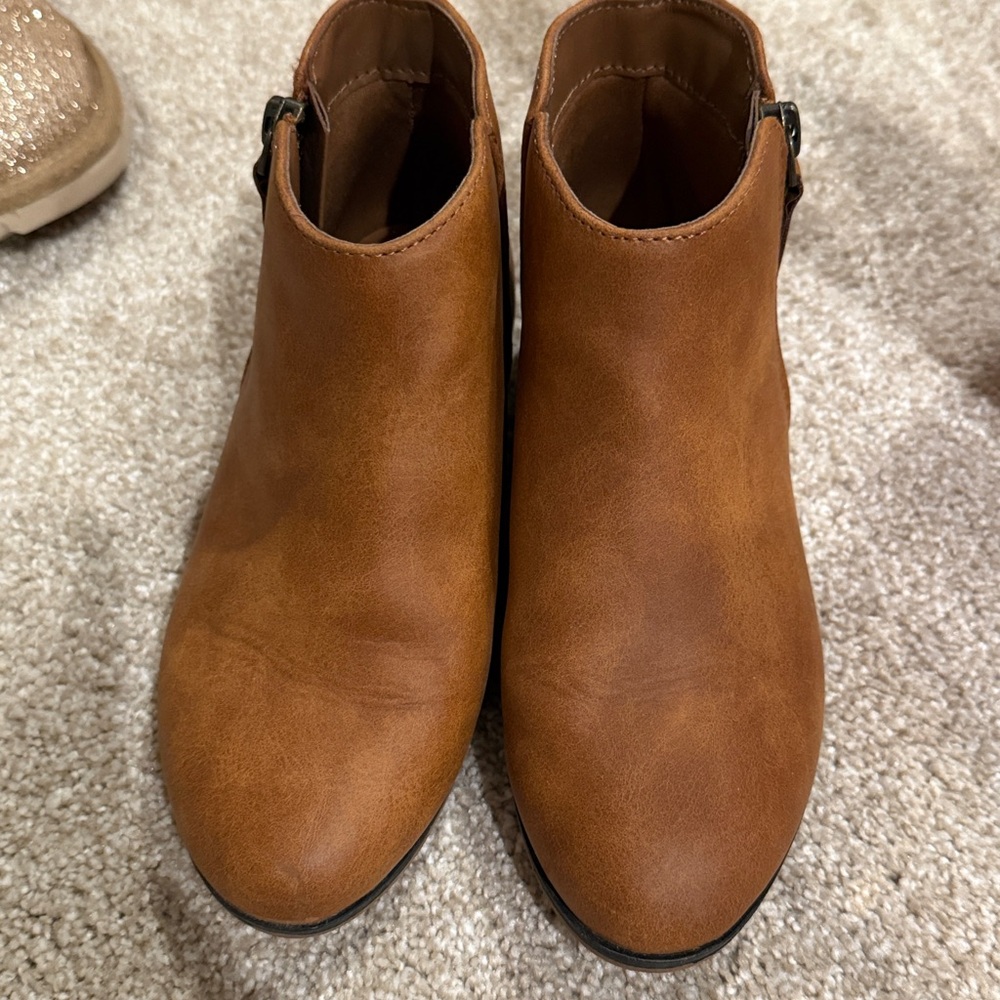 Cat & Jack Brown Kids Boots